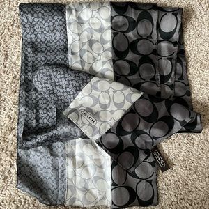 Silk COACH Scarf
